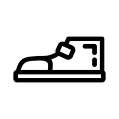 shoes icon or logo isolated sign symbol vector illustration - high quality black style vector icons
