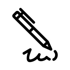 signature icon or logo isolated sign symbol vector illustration - high quality black style vector icons
