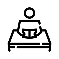 student icon or logo isolated sign symbol vector illustration - high quality black style vector icons
