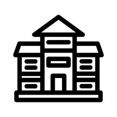 university icon or logo isolated sign symbol vector illustration - high quality black style vector icons
