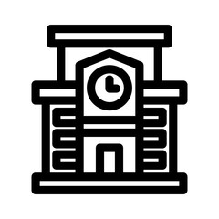 university icon or logo isolated sign symbol vector illustration - high quality black style vector icons
