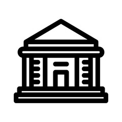 university icon or logo isolated sign symbol vector illustration - high quality black style vector icons
