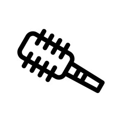 comb icon or logo isolated sign symbol vector illustration - high quality black style vector icons
