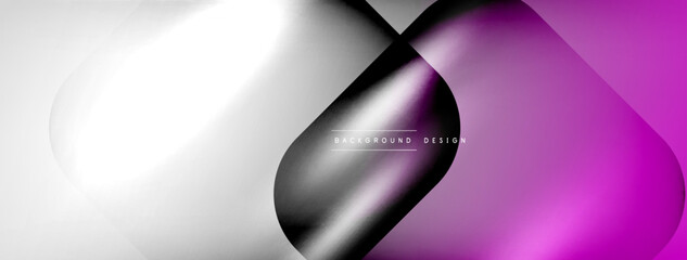 Shadow lines vector techno banner and light effects. Techno Illustration For Wallpaper, Banner, Background, Card, Book Illustration, landing page