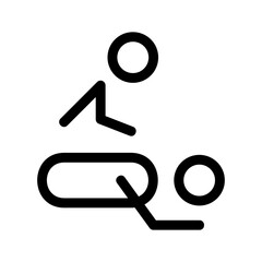 massage icon or logo isolated sign symbol vector illustration - high quality black style vector icons
