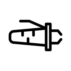 nail file icon or logo isolated sign symbol vector illustration - high quality black style vector icons
