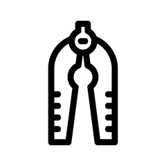 straightener icon or logo isolated sign symbol vector illustration - high quality black style vector icons
