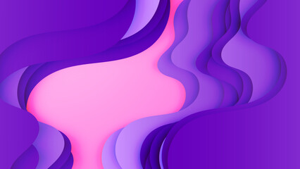 Modern Motion Trendy Geometric Vector Loop Background