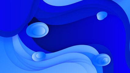 Bold and Bright Vibrant Wave Vector Art Background