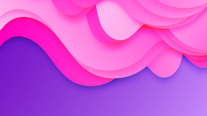 Colorful wave curve vector background
