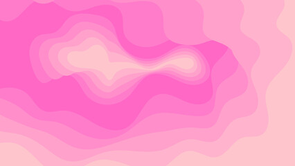 Colorful wave curve vector background. Vibrant waves background. Abstract motion geometric curve vector graphic