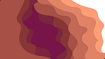 Colorful wave curve vector background. Vibrant waves background. Abstract motion geometric curve vector graphic