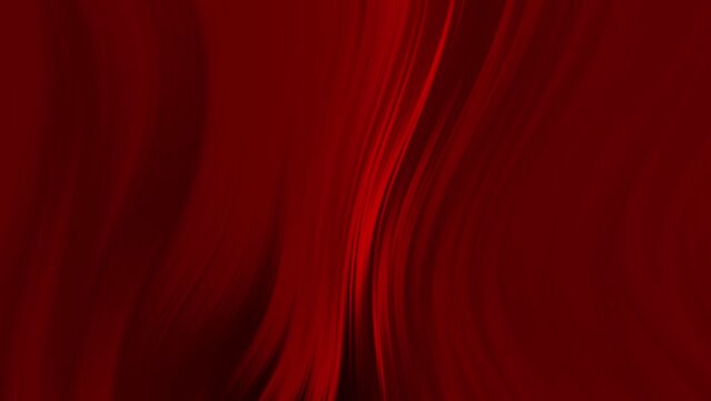 Animation Background with liquid effect. Smooth red and white wavy background. Seamless looping animation 