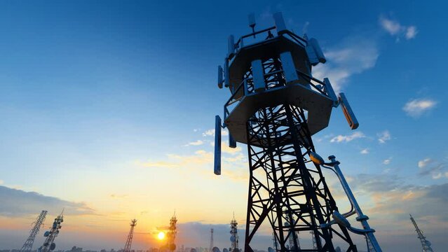 5G network communication service infrastructure