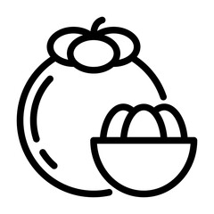 Mangosteen Icon