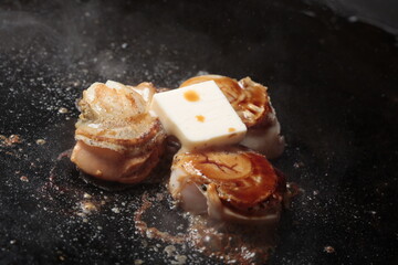ホタテのバター醤油焼き