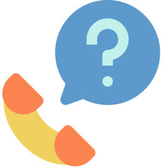 call center flat icon