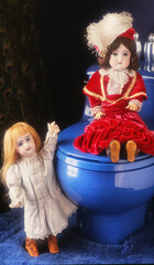 antique European dolls.