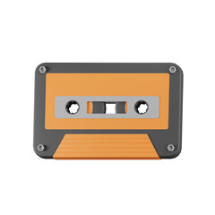 Obraz premium Music Cassette Music Studio 3D Illustrations