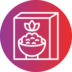 Vector Design Cereal Icon Style