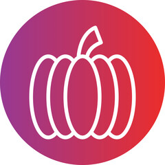 Vector Design Pumpkin Icon Style