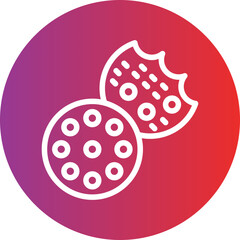 Vector Design Cookies Icon Style