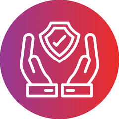 Vector Design Safe Icon Style