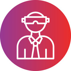 Vector Design Virtual Reality Icon Style