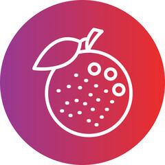 Vector Design Orange Icon Style