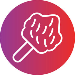 Vector Design Cotton Candy Icon Style