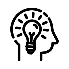 idea icon or logo isolated sign symbol vector illustration - high quality black style vector icons
