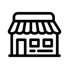 marketplace icon or logo isolated sign symbol vector illustration - high quality black style vector icons
