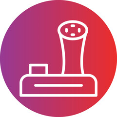 Vector Design Joystick Icon Style