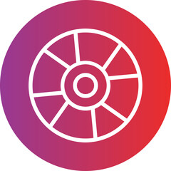 Fototapeta premium Vector Design CD Icon Style