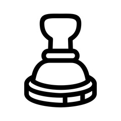stamp icon or logo isolated sign symbol vector illustration - high quality black style vector icons
