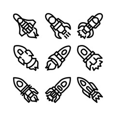 start up icon or logo isolated sign symbol vector illustration - high quality black style vector icons
