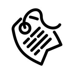 tag icon or logo isolated sign symbol vector illustration - high quality black style vector icons
