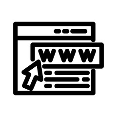 www icon or logo isolated sign symbol vector illustration - high quality black style vector icons
