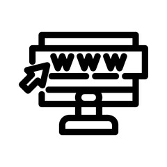 www icon or logo isolated sign symbol vector illustration - high quality black style vector icons
