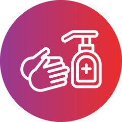 Vector Design Hand Soap Icon Style