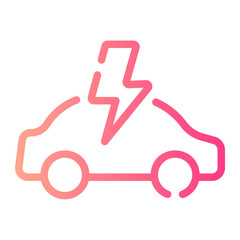 electric gradient icon