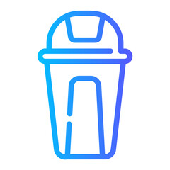recycle gradient icon