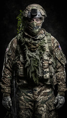 Soldier In uniform