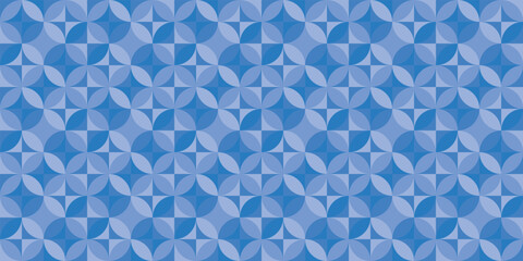 Fototapeta premium Geometric shapes background. Seamless pattern.Vector. 幾何学パターン 背景素材