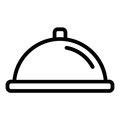 Obraz premium food tray icon