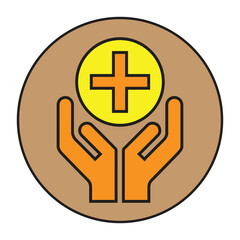 Healthcare, medical, hospital icon