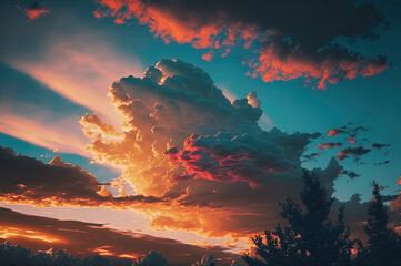 amazing sunset sky photography