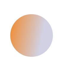 Circle Gradient Dual Tones 