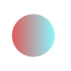 Circle Gradient Dual Tones 