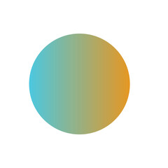 Circle Gradient Dual Tones 